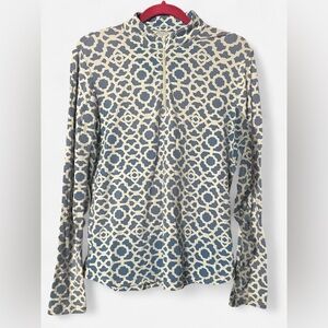 Icikuls 1/4 Zip Pullover Top Women's Size M Lightweight Golf Activewear